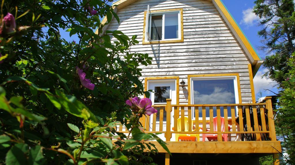 Chalets Du Bout Du Monde Gaspé Oda fotoğraf